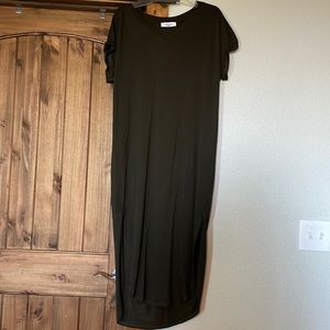 CJLA Olive Green Dress Size Medium